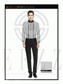 酒店西餐服務(wù)員制服設(shè)計(jì)1056