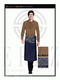 酒店西餐服務員制服設計1060