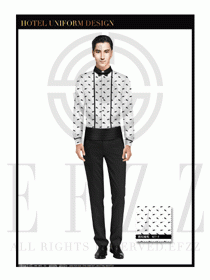 酒店西餐服務(wù)員制服設(shè)計(jì)1062