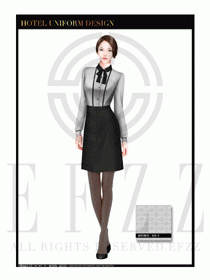 酒店西餐服務(wù)員制服設(shè)計(jì)1061