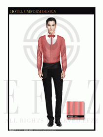 酒店西餐服務(wù)員制服設(shè)計(jì)1066