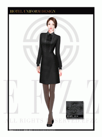 酒店西餐服務(wù)員制服設(shè)計1074