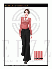 酒店西餐服務(wù)員制服設(shè)計(jì)1069