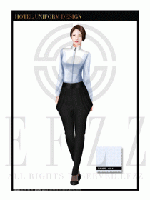 酒店西餐服務(wù)員制服設(shè)計(jì)1091