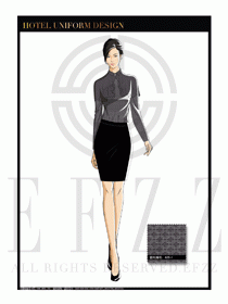 酒店西餐服務(wù)員制服設(shè)計(jì)1112