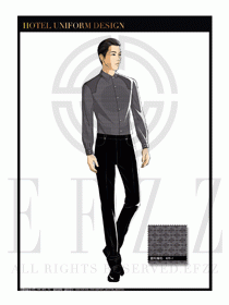 酒店西餐服務(wù)員制服設(shè)計(jì)1109