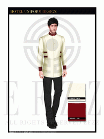 酒店西餐服務(wù)員制服設(shè)計1117
