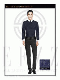 酒店西餐服務(wù)員制服設(shè)計(jì)1120