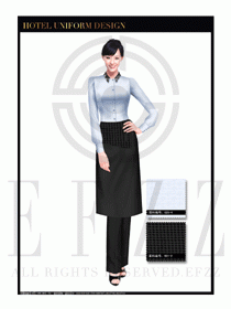 酒店西餐服務(wù)員制服設(shè)計(jì)1123