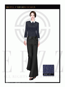 酒店西餐服務(wù)員制服設(shè)計(jì)1122
