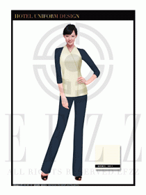 酒店客房服務(wù)員制服設(shè)計圖510