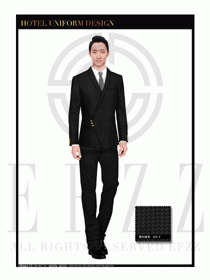 酒店總臺(tái)大堂服務(wù)員制服設(shè)計(jì)圖855