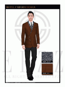 酒店總臺(tái)大堂服務(wù)員制服設(shè)計(jì)圖875