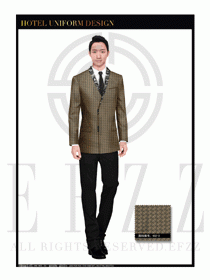 酒店總臺(tái)大堂服務(wù)員制服設(shè)計(jì)圖877