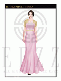 水療SPA咨客迎賓制服設(shè)計圖378