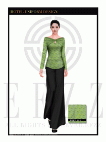 水療SPA咨客迎賓制服設(shè)計(jì)圖379