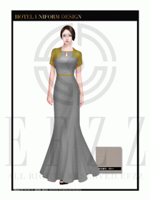 水療SPA咨客迎賓制服設(shè)計圖377