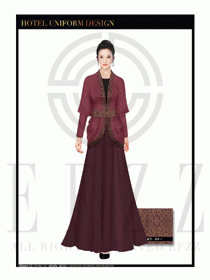 水療SPA咨客迎賓制服設計圖382