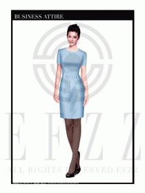 時尚OL女職業(yè)夏裝設(shè)計圖474