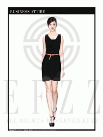 時尚OL女職業(yè)夏裝設計圖466