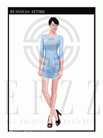 珠寶營(yíng)業(yè)員職業(yè)裝服務(wù)員制服1386