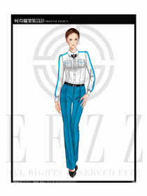 女時(shí)尚職業(yè)裝長(zhǎng)袖襯衫設(shè)計(jì)圖211