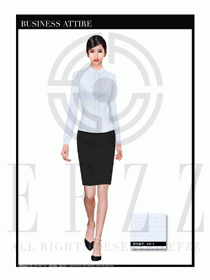 女時(shí)尚職業(yè)裝長袖襯衫設(shè)計(jì)圖248