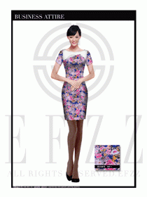 時尚OL女職業(yè)裝夏裝設(shè)計圖480