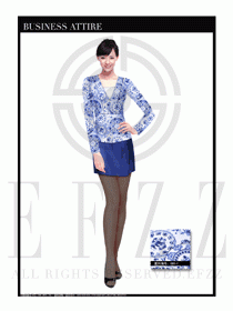 時(shí)尚OL女職業(yè)裝夏裝設(shè)計(jì)圖482