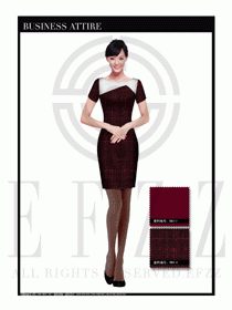 時尚OL女職業(yè)裝夏裝設計圖489