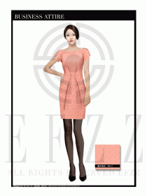 時尚OL女職業(yè)裝夏裝設(shè)計圖481