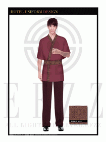 SPA會所服務生制服設計圖478