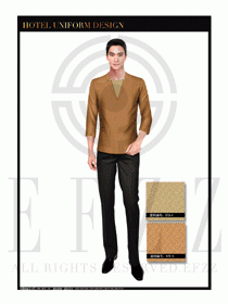 SPA會所服務(wù)生制服設(shè)計圖470