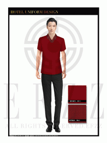 SPA會所服務(wù)生制服設(shè)計圖505