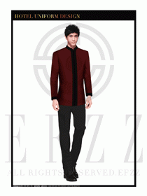 SPA會(huì)所服務(wù)生制服設(shè)計(jì)圖490