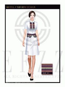 SPA會(huì)所服務(wù)生制服設(shè)計(jì)圖512