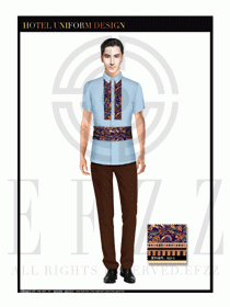 SPA會所服務生制服設計圖507