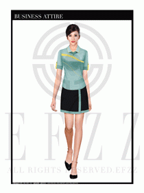 SPA會所服務生制服設計圖530