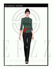 SPA會所服務(wù)生制服設(shè)計(jì)圖522