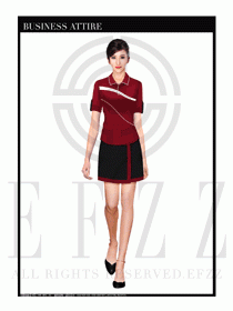 SPA會所服務(wù)生制服設(shè)計(jì)圖528