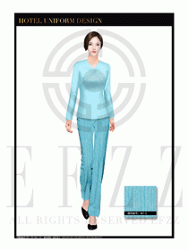 按摩技師美容師工作制服1289