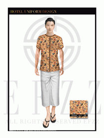 按摩技師美容師工作制服1306