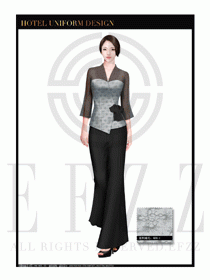 酒店民族特色制服設(shè)計圖121