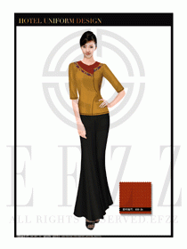 酒店民族特色制服設(shè)計(jì)圖138