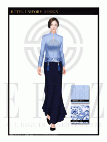 酒店民族特色制服設計圖165