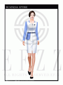 時(shí)尚促銷服務(wù)員服裝設(shè)計(jì)圖944