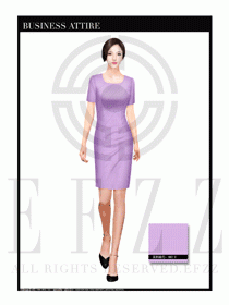 時尚OL女職業(yè)裝夏裝設(shè)計圖492