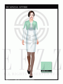 時(shí)尚OL女職業(yè)裝夏裝設(shè)計(jì)圖500