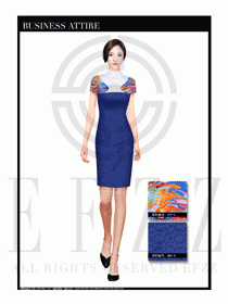 時尚OL女職業(yè)裝夏裝設(shè)計圖497