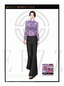 酒店制服西餐咨客服裝設(shè)計(jì)圖530